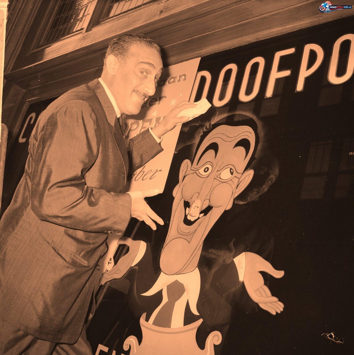 Kleermaker die niet ophield over de Kalverstraat