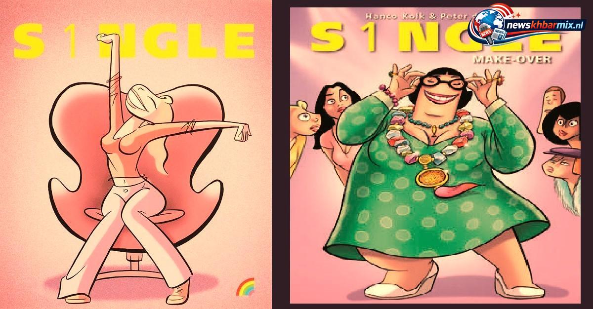 Waar werken de personages uit de stripreeks 'S1NGLE'? (10) letters