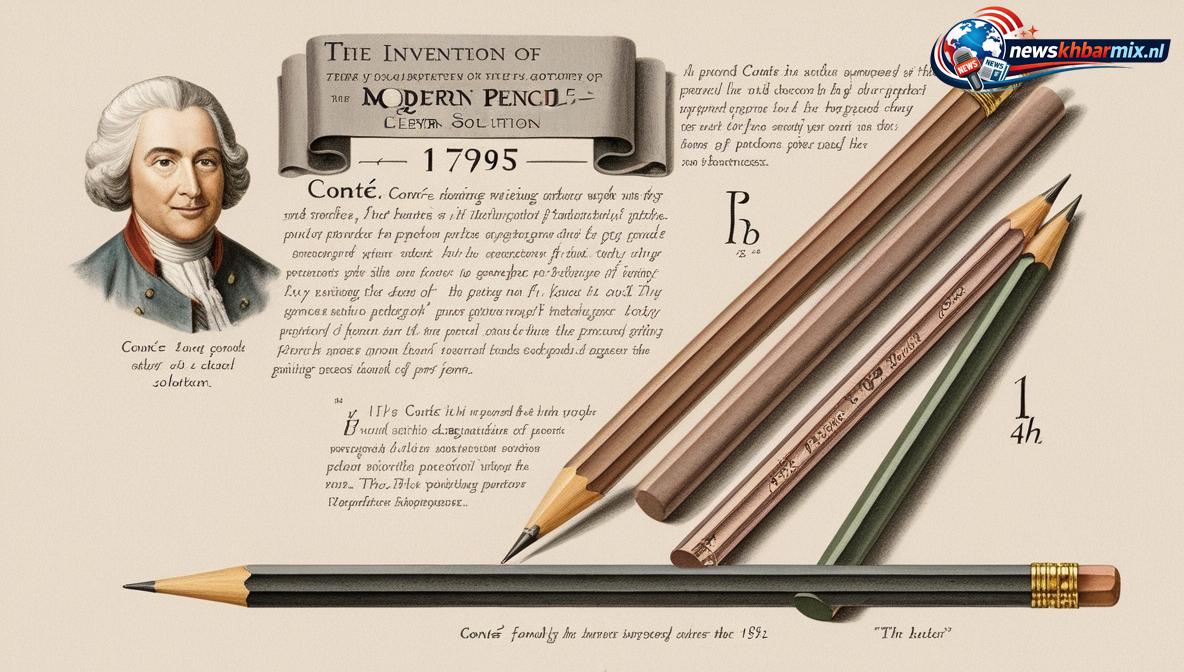 Welk schrijfgerei is door de Fransman Conté uitgevonden? (7)