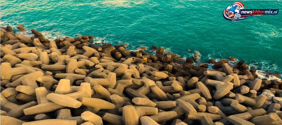 De functie van een golfbreker. (10)