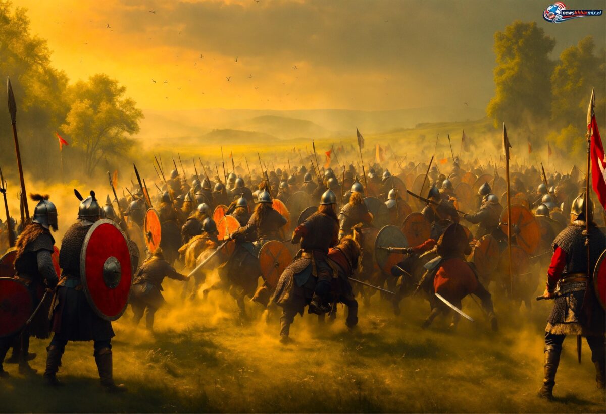 Deze soldaat gaf in de middeleeuwen de bevelen van de krijgsheer door met zijn trommel. (7)