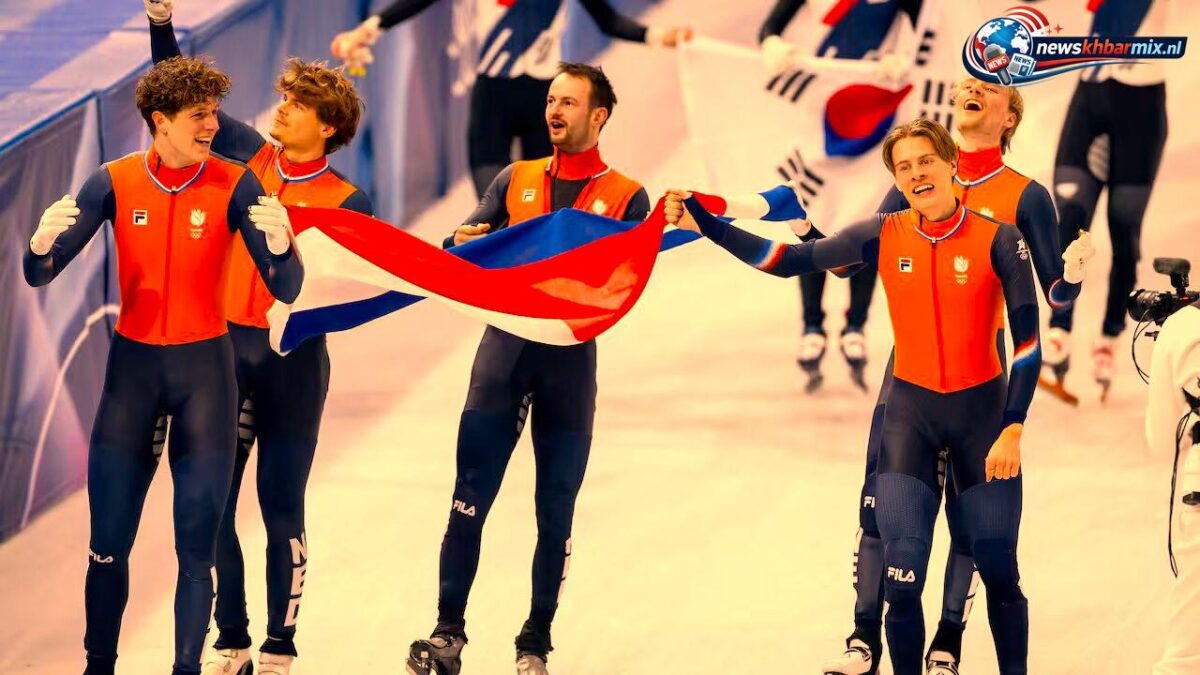 Nederlandse shorttrack-mannen 2026