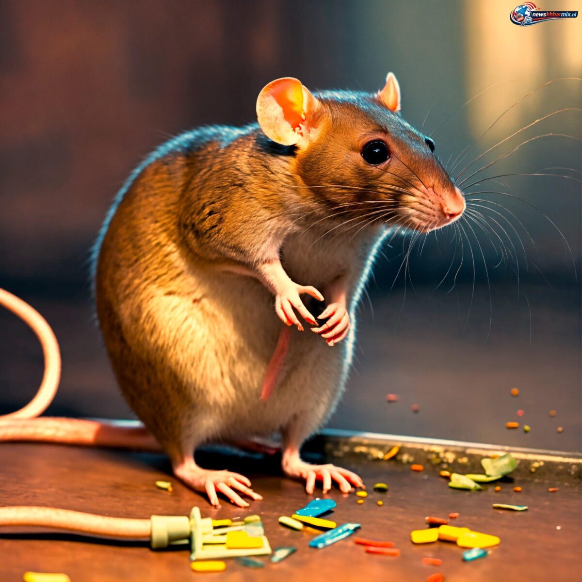 Welk lichaamsdeel heeft een muis (4)