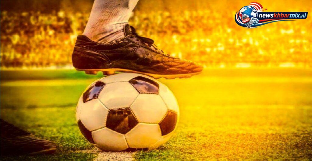 Begin van een voetbalmatch (6)