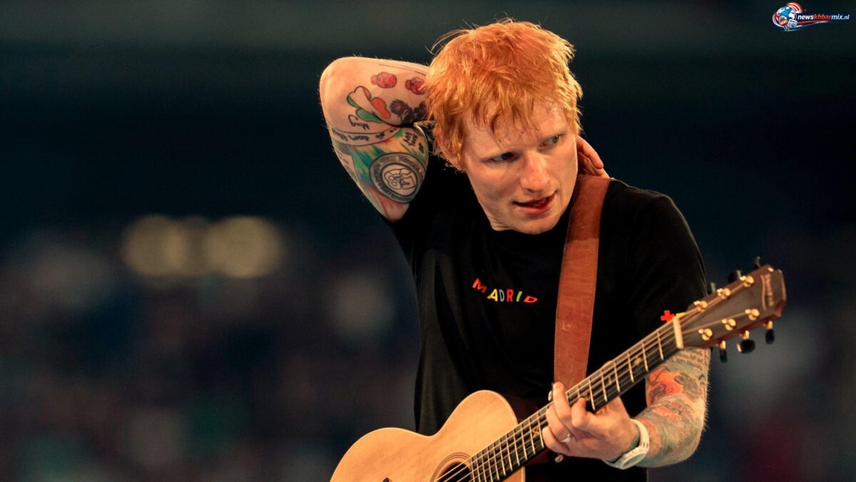 Van welke britse zanger zijn de albums+, x en (2,7)