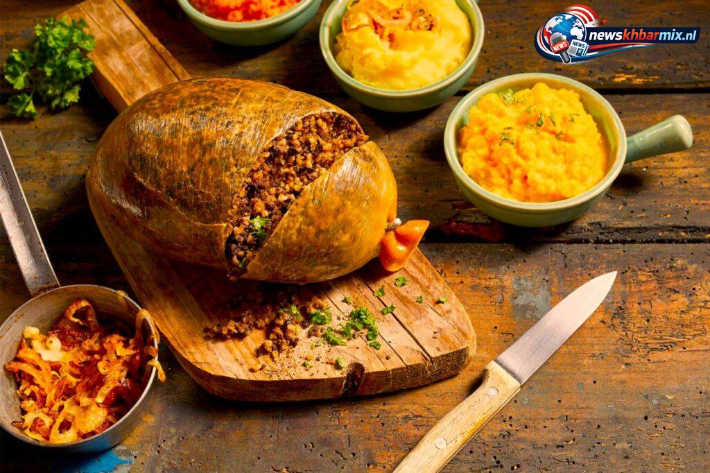 Deze-gevulde-schapenmaag-is-een-traditioneel-Schots-gerecht.-6-1024x682 Deze gevulde schapenmaag is een traditioneel Schots gerecht. (6) letters? Alle puzzelantwoorden 14 april 2026