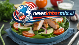 Gezonde-Kip-Salade-300x171 10 Makkelijke Recepten voor Avondeten (Klaar in 20 Minuten)
