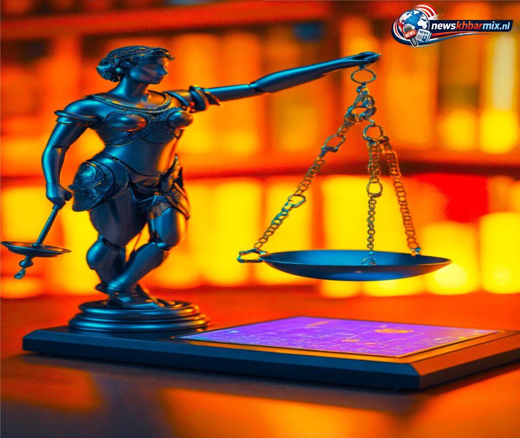 Wat houdt Vrouwe Justitia in haar rechterhand (6)