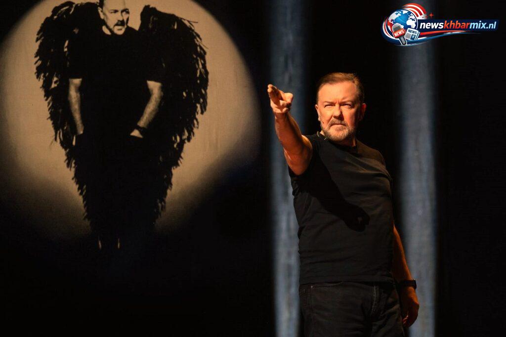 Britse comedyserie waarmee Ricky Gervais doorbrak. (3,6)