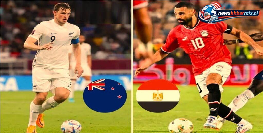 Egypte tegen Nieuw-Zeeland