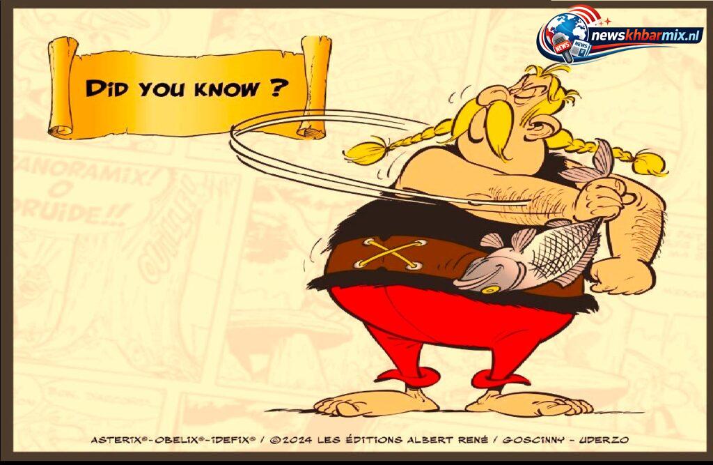 Hoe heet de visverkoper uit Asterix en Obelix, getrouwd met Forentientje (9)