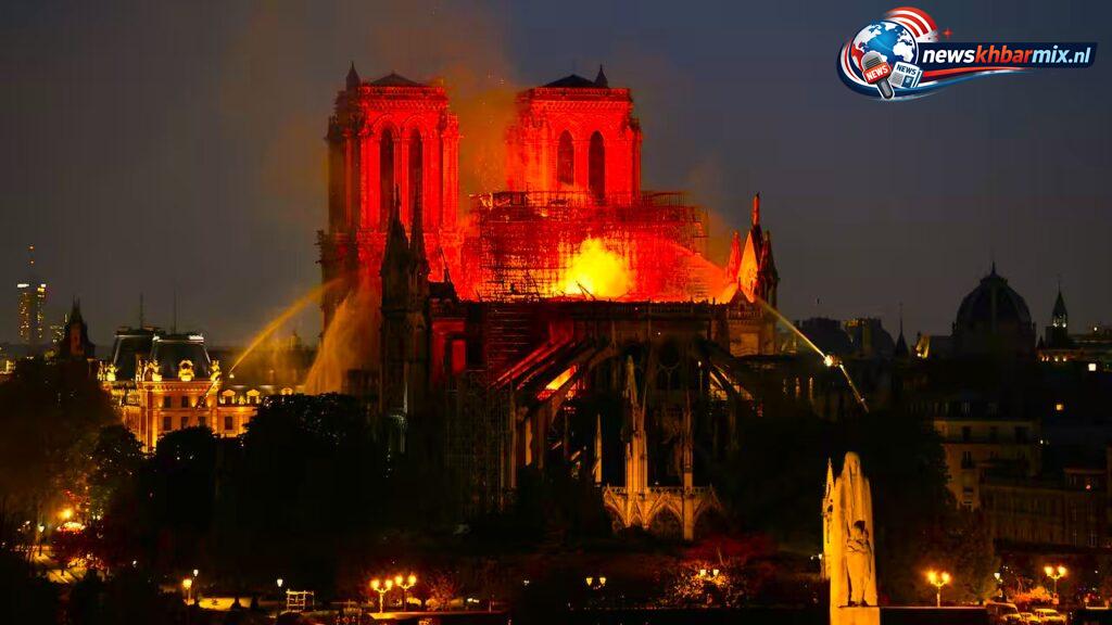 In welke beroemde parijse kerk brak in 2019 brand uit (5-4)