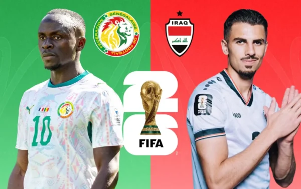 Senegal Irak live uitslag