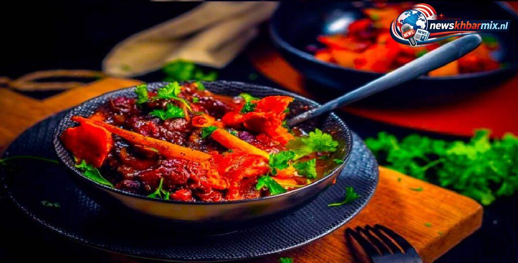 Stoofgerecht van wild met azijn, peper en andere kruiderijen. (10)