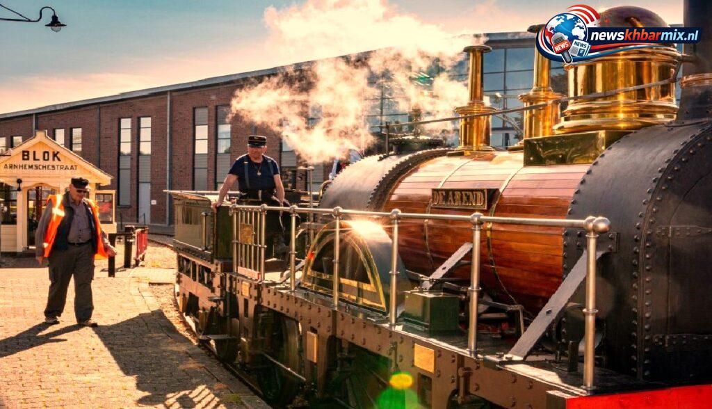 Wat was de naam van de eerste locomotief in Nederland (7)