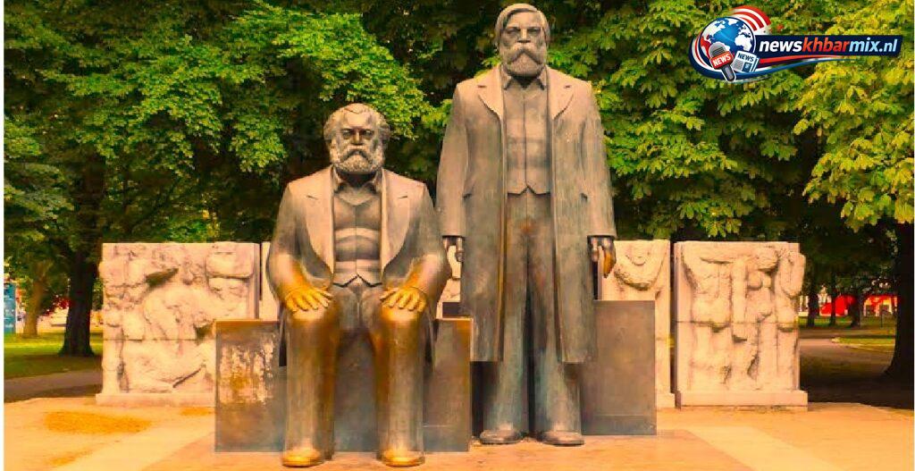 Hij schreef samen met Karl Marx het Communistisch Manifest. (9,6)