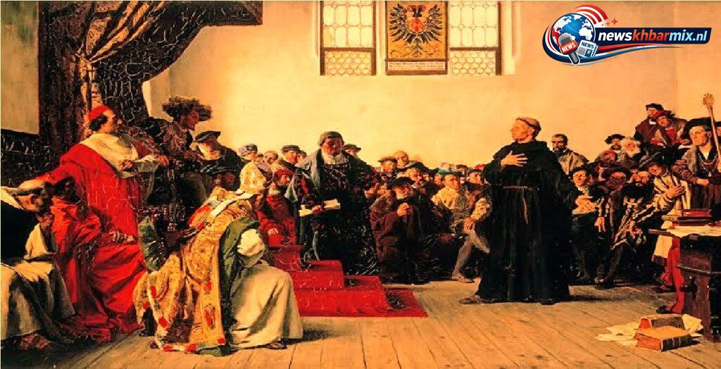 Wat was de voornaam van Luther, die tegen de zin van zijn vader augustijner monnik werd (7)