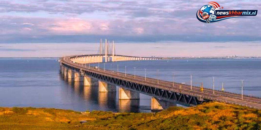 Over welk water gaat de brug van Kopenhagen naar Malmö (4)