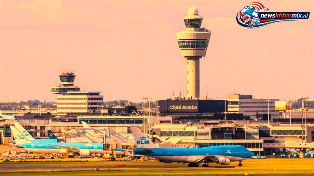 Staking beveiligers Schiphol