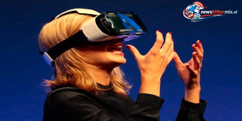 Hiermee ben je in een andere wereld, kun je 360° om je heen kijken en beleef je alles in 3D. (6)