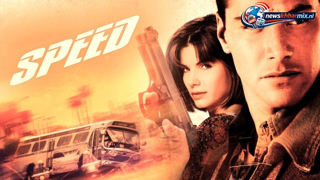 Actiefilm met Keanu Reeves en Sandra Bullock. (5)