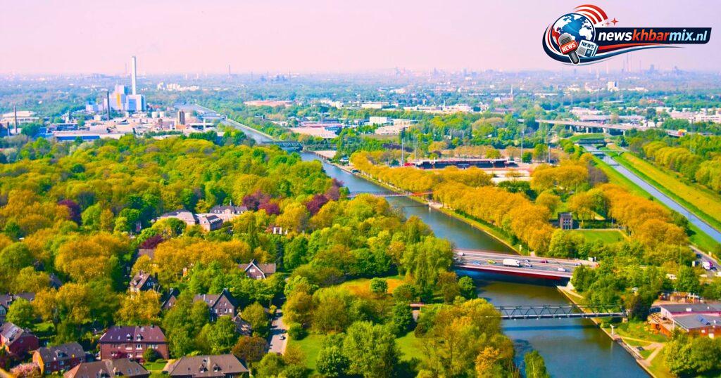 Groene zone in het Ruhrgebied. (8)