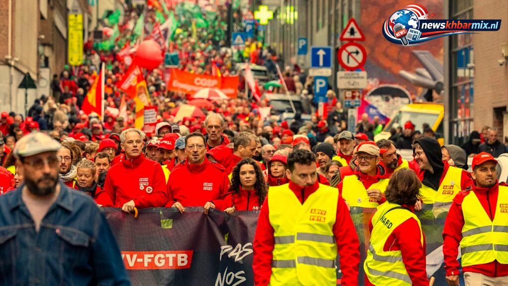 Protesten in Brussel